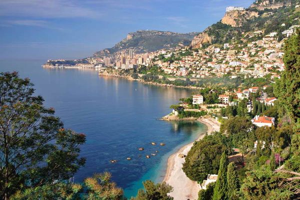 Küste an der Cote d’ Azur - Monaco